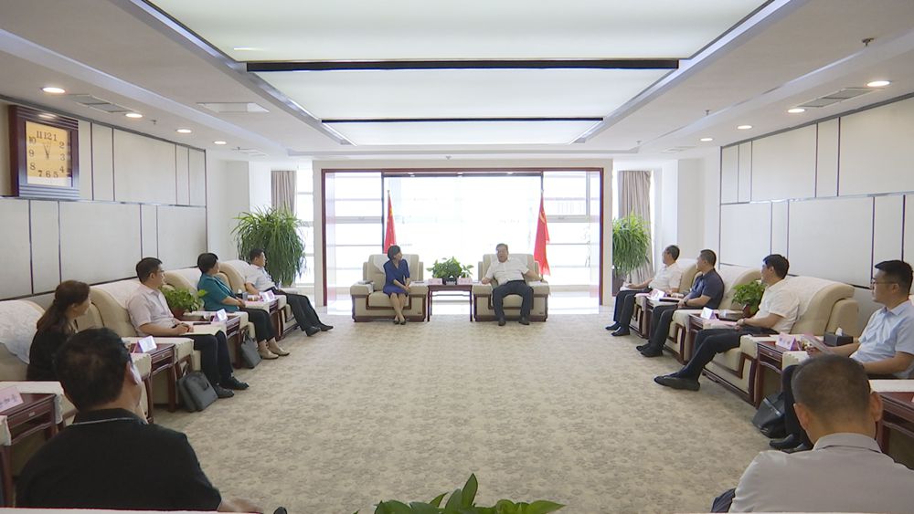 徐梅带队到潍坊滨海经济技术开发区考察调研